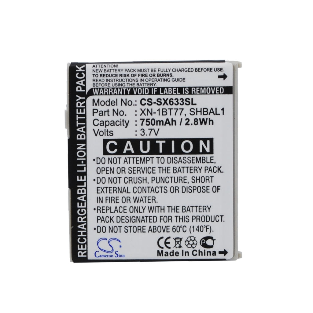 Batéria kompatibilné s Sharp Vodafone SoftBank CS-SX633SL