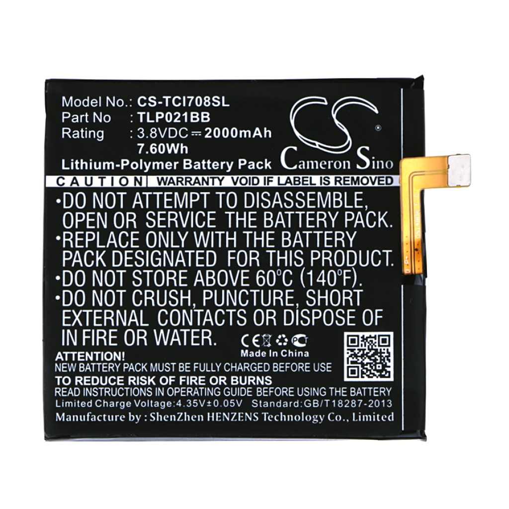 Batéria kompatibilné s TCL CS-TCI708SL