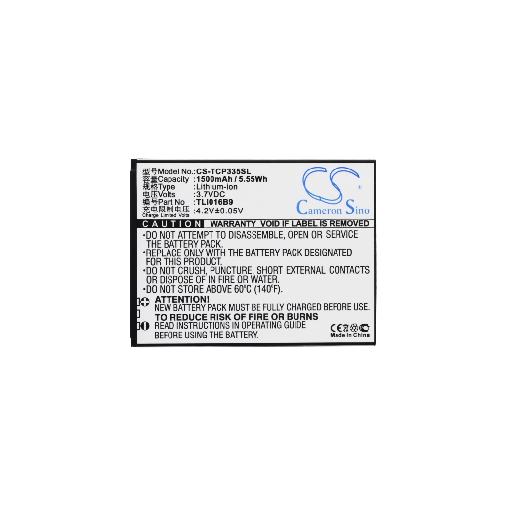 Batéria kompatibilné s TCL CS-TCP335SL