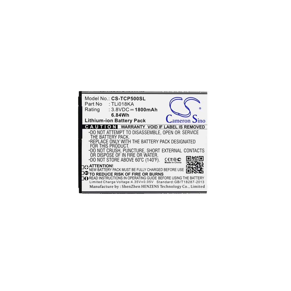 Batéria kompatibilné s TCL CS-TCP500SL