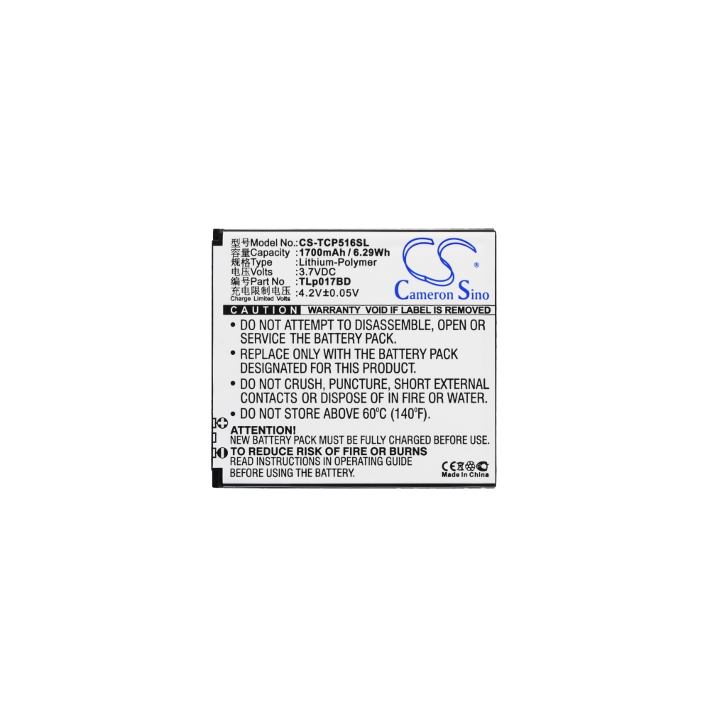 Batéria kompatibilné s TCL CS-TCP516SL