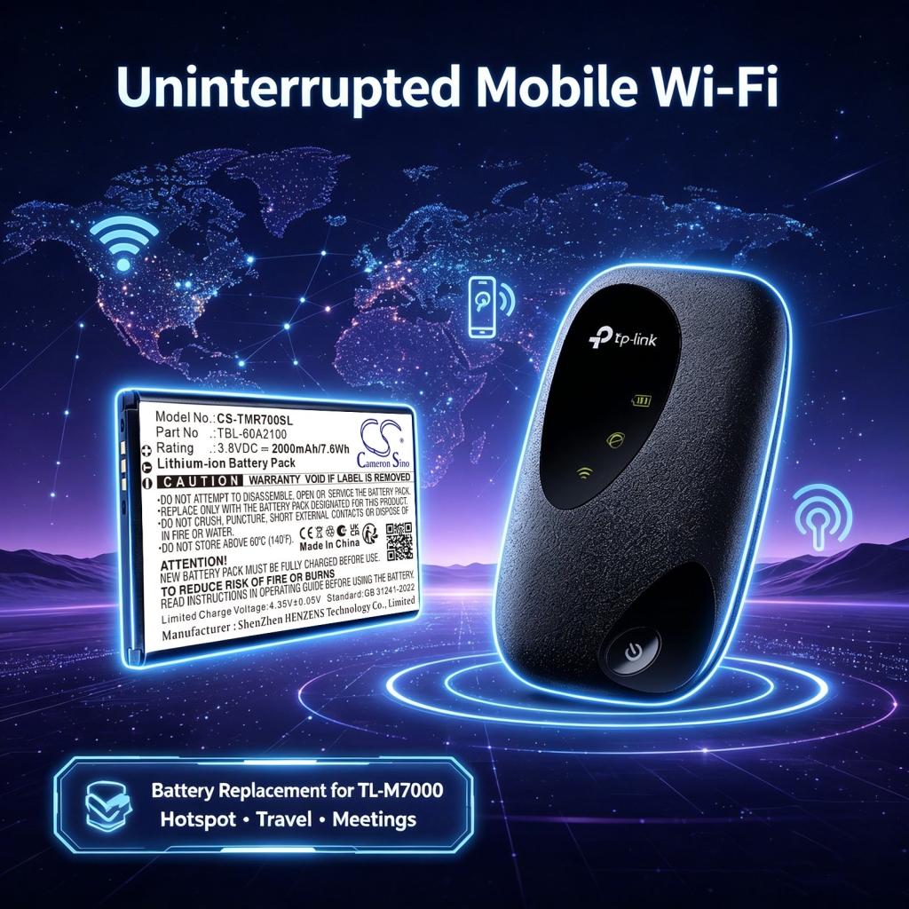 Batérie kompatibilné s TP-Link TL-M7000 TL-M7000 CS-TMR700SL