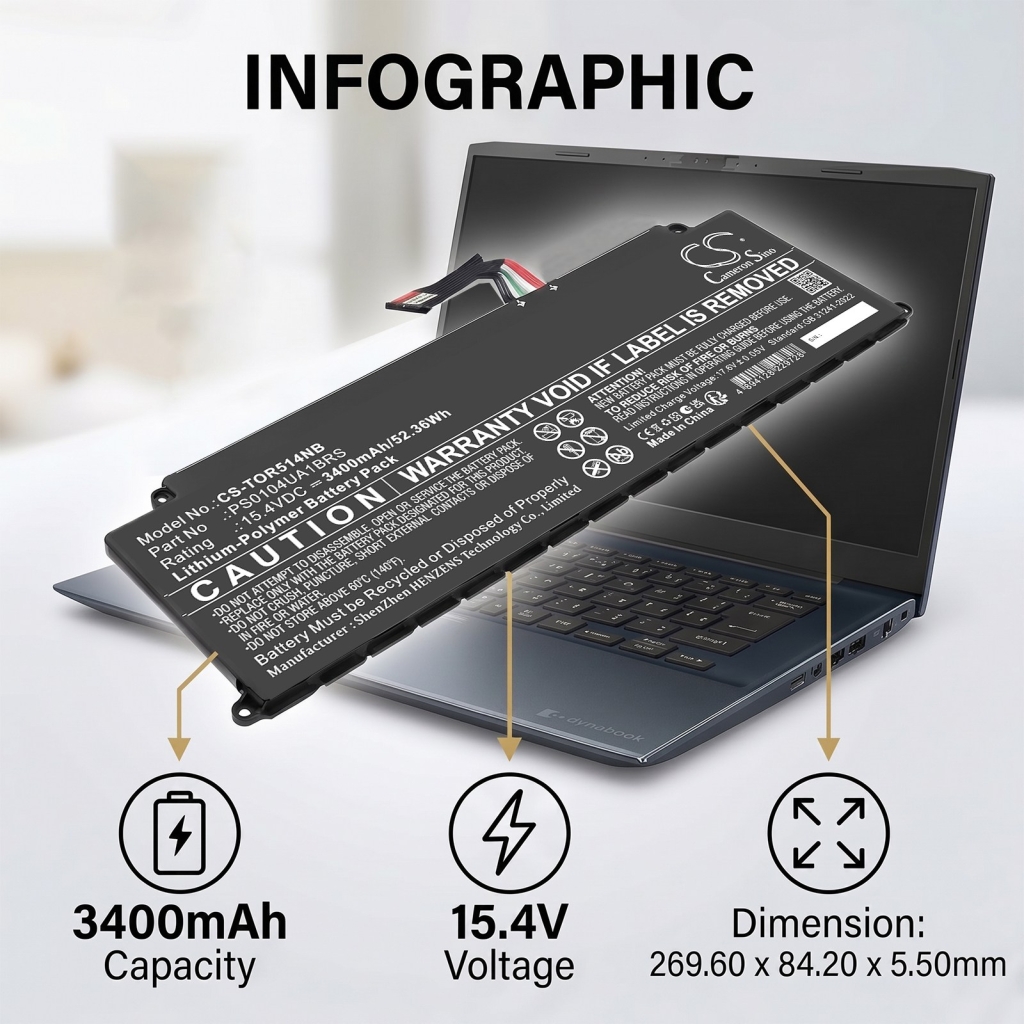 Batéria pre Toshiba Dynabook Tecra A40-j-101