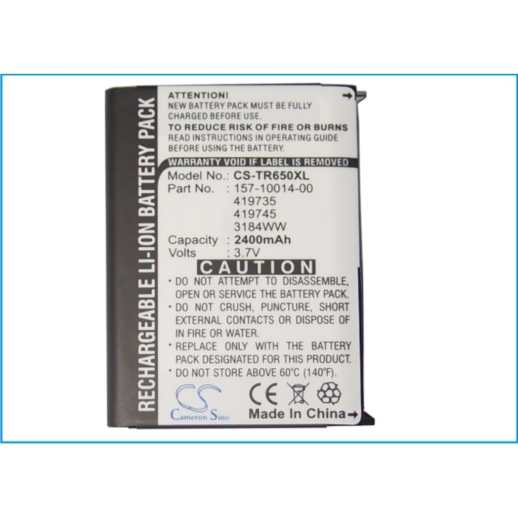 Batéria kompatibilné s CINGULAR Palm CS-TR650XL