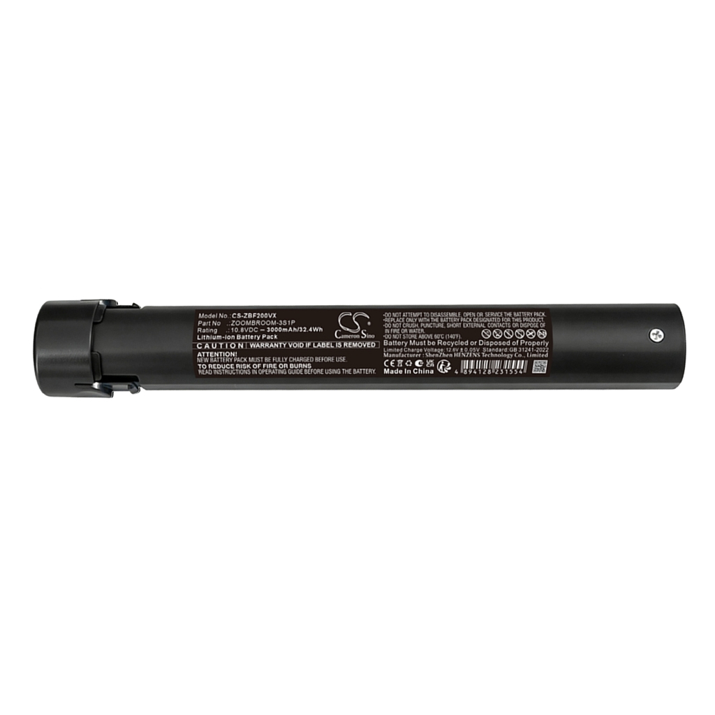 Batérie kompatibilné s ZoomBroom F2-2300S F2-2300S CS-ZBF200VX