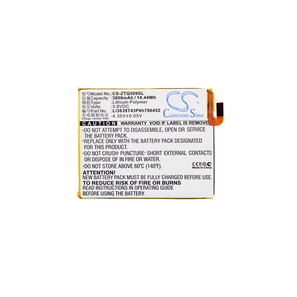 Batéria kompatibilné s ZTE CS-ZTQ509SL
