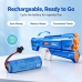 Batérie kompatibilné s Zuru X-Shot Motor Soakers Mega Pulse Water Gun CS-ZXM100SL