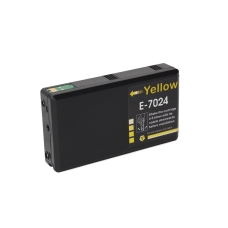 Kompatibilní s Epson T7024 / 25ml Atrament Žlutá (Atramentové kazety)
