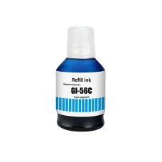 Kompatibilní s Canon GI-56C / 135ml Atrament Azurová (Tlačový atrament)