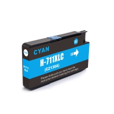 Kompatibilní s HP 711C / 30ml Atrament Azurová (Atramentové kazety)