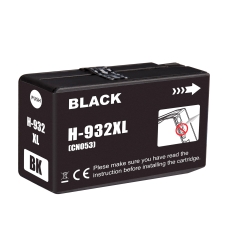 Kompatibilní s HP 932XLBK / 33ml Atrament Černá (Atramentové kazety)