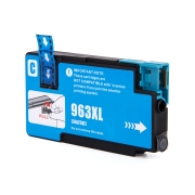 Kompatibilná náhrada za Kompatibilní s HP 963XL / 27.5ml Atrament Azurová (Atramentové kazety - Farbivo)