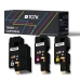 TCTK Toner 106R02759 sada 3 ks čierna purpurová žltá kompatibilný s Xerox Phaser 6020 6020BI 6022, pre WorkCentre 6025 6027
