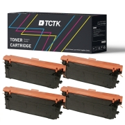 TCTK Toner 064 sada 4 ks CMYK kompatibilný s Canon i-SENSYS LBP722Cdw LBP732Cdw MF832Cdw MF842Cdw, nahrádza 4937C001